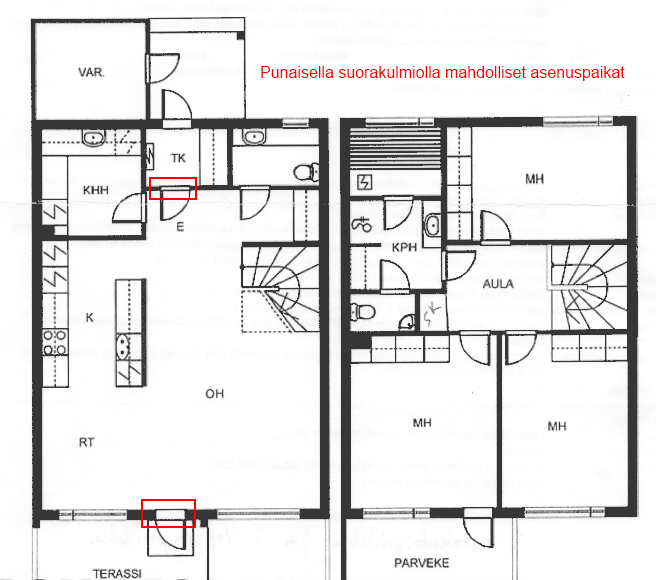 Mikä ilmalämpöpumppu, 103m2 kaksikerroksinen rivari, nurmijärvi |  Lampopumput - Keskustelua lämpöpumpuista